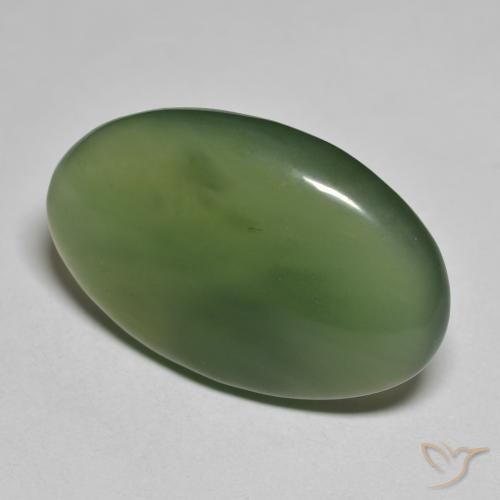 Serpentina Verde escuro Natural 23.11ct, oval, Translúcido
