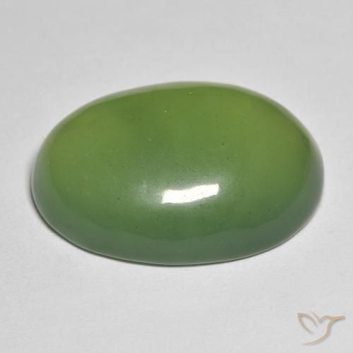 Serpentina Verde escuro Natural 37.39ct, oval, Translúcido