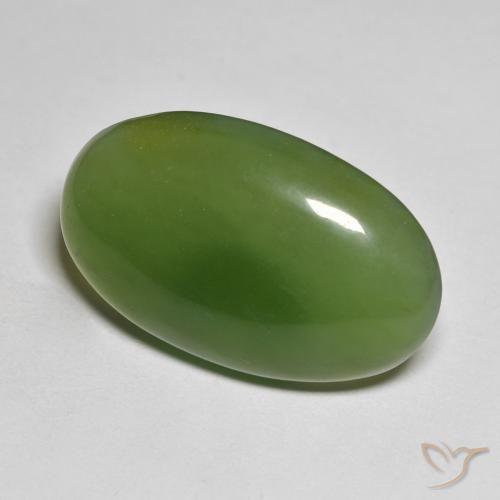 Serpentina Algas Verdes Natural 19.17ct, oval, Translúcido