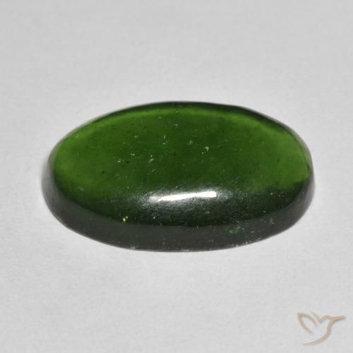 Serpentina Algas Verdes Natural 10.00ct, oval, Translúcido