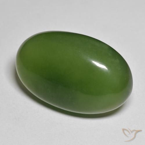Serpentina Algas Verdes Natural 27.54ct, oval, Translúcido