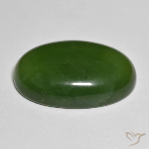 Serpentina Algas Verdes Natural 27.54ct, oval, Translúcido