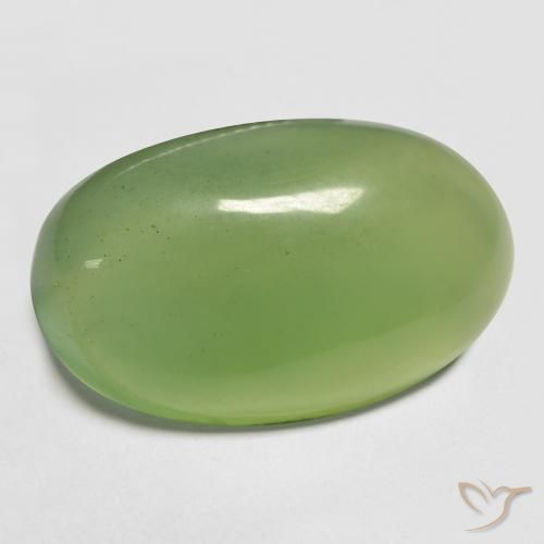 18.33ct Natural verde quente Serpentina, oval, Translúcido