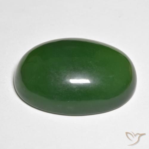 Serpentina Verde floresta Natural 55.63ct, oval, Translúcido
