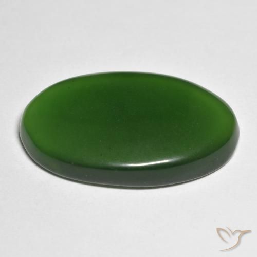 Serpentina Verde floresta Natural 25.99ct, oval, Translúcido