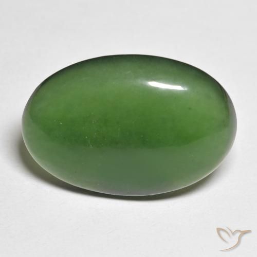 14.72ct Natural Verde Serpentina, oval, Translúcido