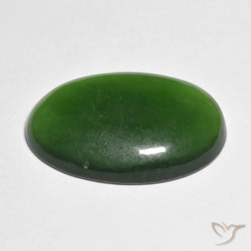 Serpentina Verde Natural 14.72ct, oval, Translúcido