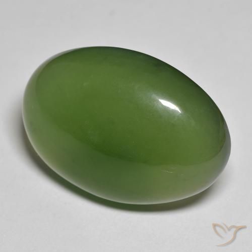 Serpentina Verde escuro Natural 28.07ct, oval, Translúcido