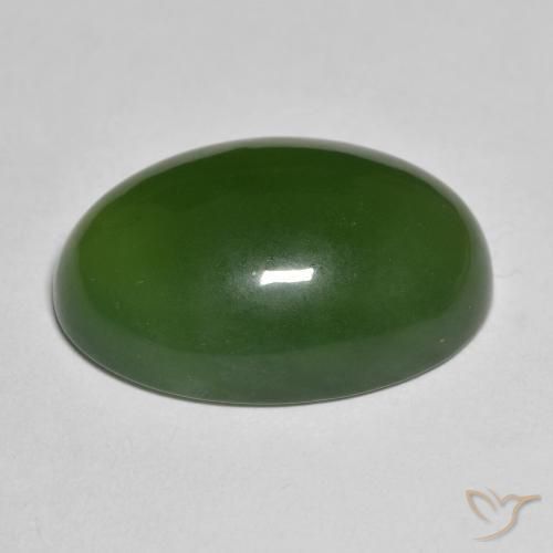 Serpentina Algas Verdes Natural 19.65ct, oval, Translúcido