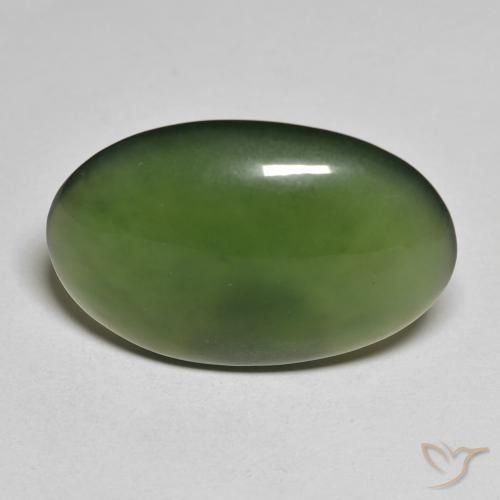 18.55ct Natural Algas Verdes Serpentina, oval, Translúcido