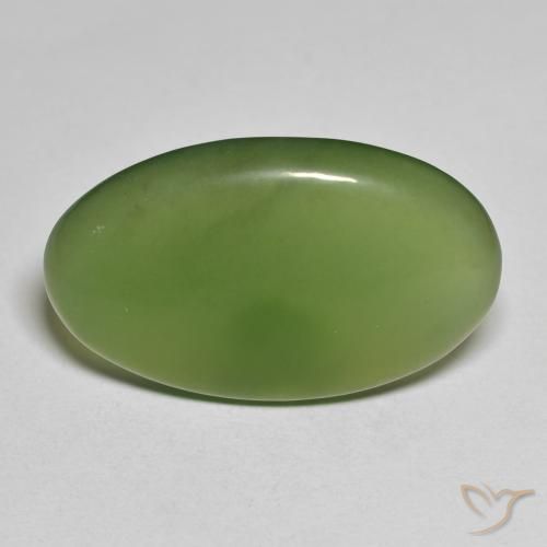 17.09ct Natural Algas Verdes Serpentina, oval, Translúcido