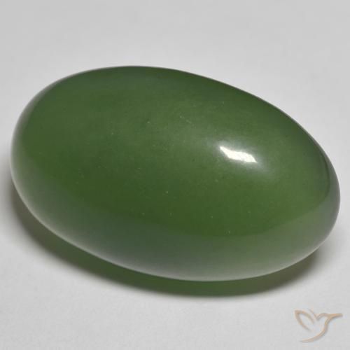 Serpentina Verde escuro Natural 27.23ct, oval, Translúcido