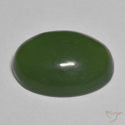 Serpentina Algas Verdes Natural 14.04ct, oval, Translúcido