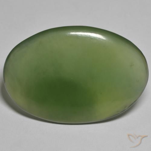 29.48ct Natural Verde escuro Serpentina, oval, Translúcido