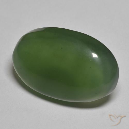 Serpentina Algas Verdes Natural 13.02ct, oval, Translúcido