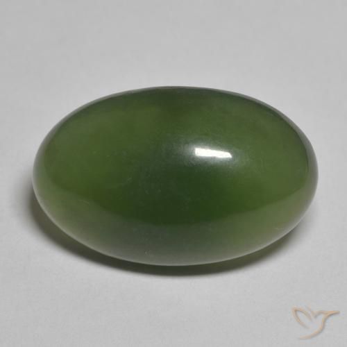 11.99ct Natural Algas Verdes Serpentina, oval, Translúcido