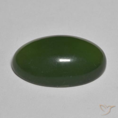Serpentina Algas Verdes Natural 11.99ct, oval, Translúcido