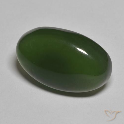 Serpentina Algas Verdes Natural 12.07ct, oval, Translúcido