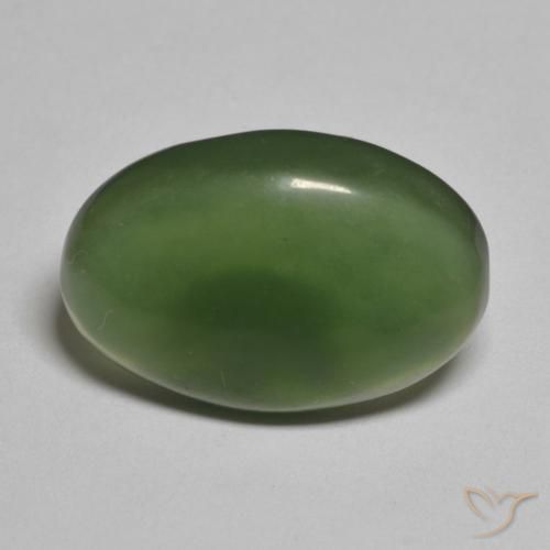 9.54ct Natural Algas Verdes Serpentina, oval, Translúcido