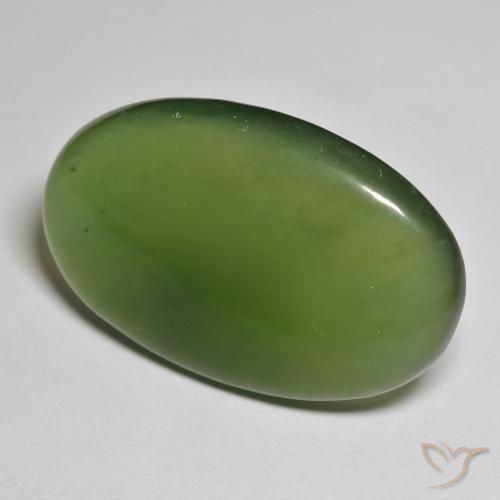 Serpentina Algas Verdes Natural 29.57ct, oval, Translúcido