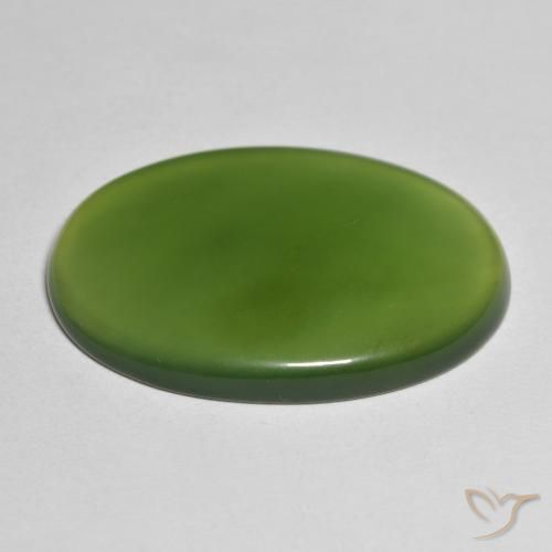 Serpentina Algas Verdes Natural 23.14ct, oval, Translúcido