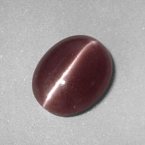 Sillimanita Olho de Gato Marrom Natural 2.02ct, Transparente, Transparente/Translúcido