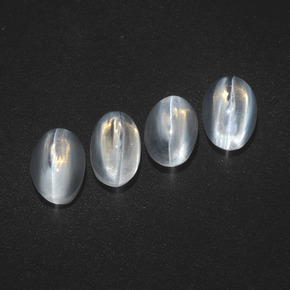 Pedras preciosas de Sillimanita Olho de Gato Fumaça natural de 4.50 ct, Corte Oval, Translúcido