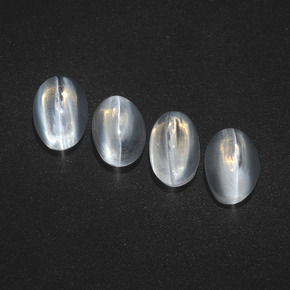 Pedras preciosas de Sillimanita Olho de Gato Fumaça natural de 4.50 ct, Corte Oval, Translúcido