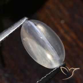 Sillimanita Olho de Gato Claro Natural 1.75ct, oval, Transparente