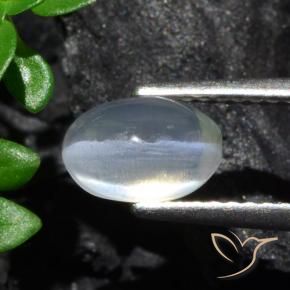 Sillimanita Olho de Gato Claro Natural 1.70ct, oval, Transparente