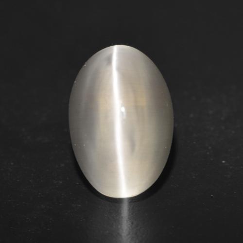 Sillimanita Olho de Gato Luz amarela Natural 1.56ct, Corte Oval, Translúcido