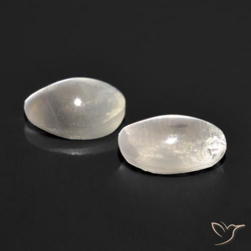 Pedras preciosas de Sillimanita Olho de Gato Cinza muito claro natural de 1.82 ct, oval, Transparente