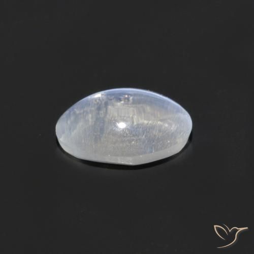 Sillimanita Olho de Gato Claro Natural 0.73ct, oval, Transparente