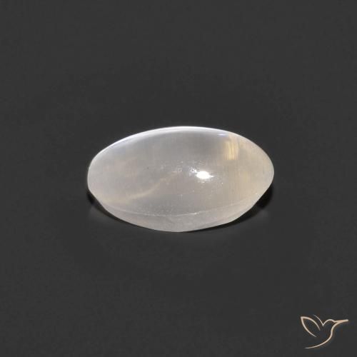 Sillimanita Olho de Gato Cinza muito claro Natural 0.81ct, oval, Transparente