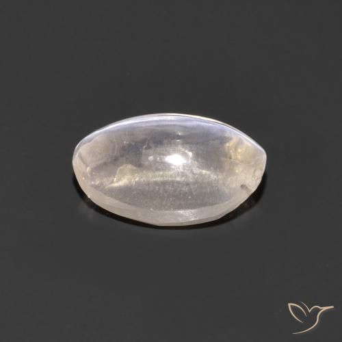 Sillimanita Olho de Gato Cinza muito claro Natural 1.29ct, oval, Transparente