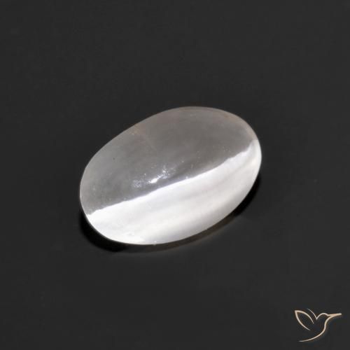 Olho de gato oval silimanita 0,99 quilates, 7,7 x 4,9 mm de Madagascar, Photo A