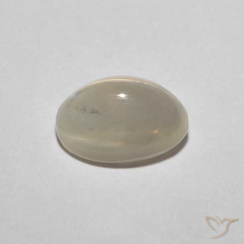 Sillimanita Olho de Gato Luz amarela Natural 1.51ct, oval, Translúcido