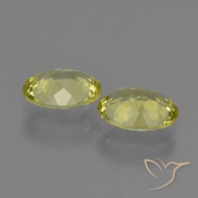 Pedras preciosas de Sillimanita Limão amarelo natural de 3.46 ct, oval, VVS-VS
