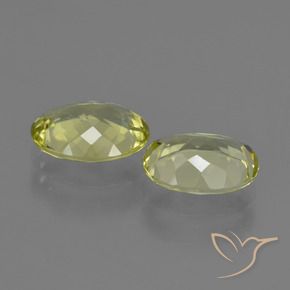 Pedras preciosas de Sillimanita Verde amarelo natural de 4.86 ct, oval, VVS