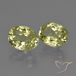 Pedras preciosas de Sillimanita Verde amarelo natural de 4.26 ct, oval, VVS-VS