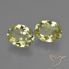 Pedras preciosas de Sillimanita Verde amarelo natural de 3.31 ct, oval, VVS