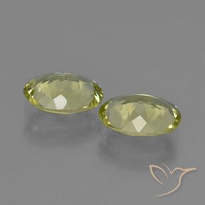 Pedras preciosas de Sillimanita amarelo médio natural de 4.02 ct, oval, VVS
