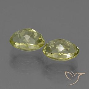 Pedras preciosas de Sillimanita Verde amarelo natural de 4.57 ct, oval, VVS