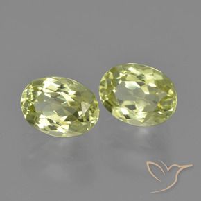 Pedras preciosas de Sillimanita Limão amarelo natural de 3.11 ct, oval, VVS-VS