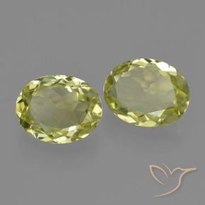 Pedras preciosas de Sillimanita Amarelo esverdeado natural de 3.32 ct, oval, VVS-VS