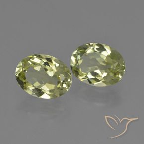 Pedras preciosas de Sillimanita Amarelo verde natural de 3.39 ct, oval, VVS-VS