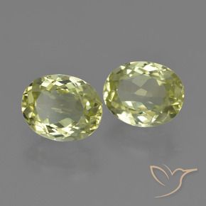 Pedras preciosas de Sillimanita amarelo médio natural de 3.97 ct, oval, VVS-VS
