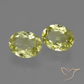 Pedras preciosas de Sillimanita Amarelo esverdeado natural de 3.44 ct, oval, VS