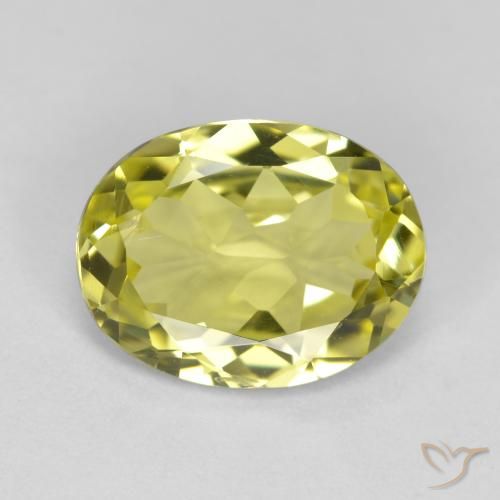 2.35ct Natural Luz amarela Sillimanita, oval, VS