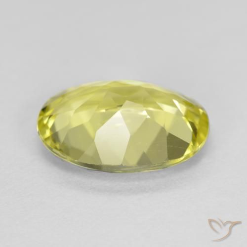 Sillimanita Luz amarela Natural 2.35ct, oval, VS